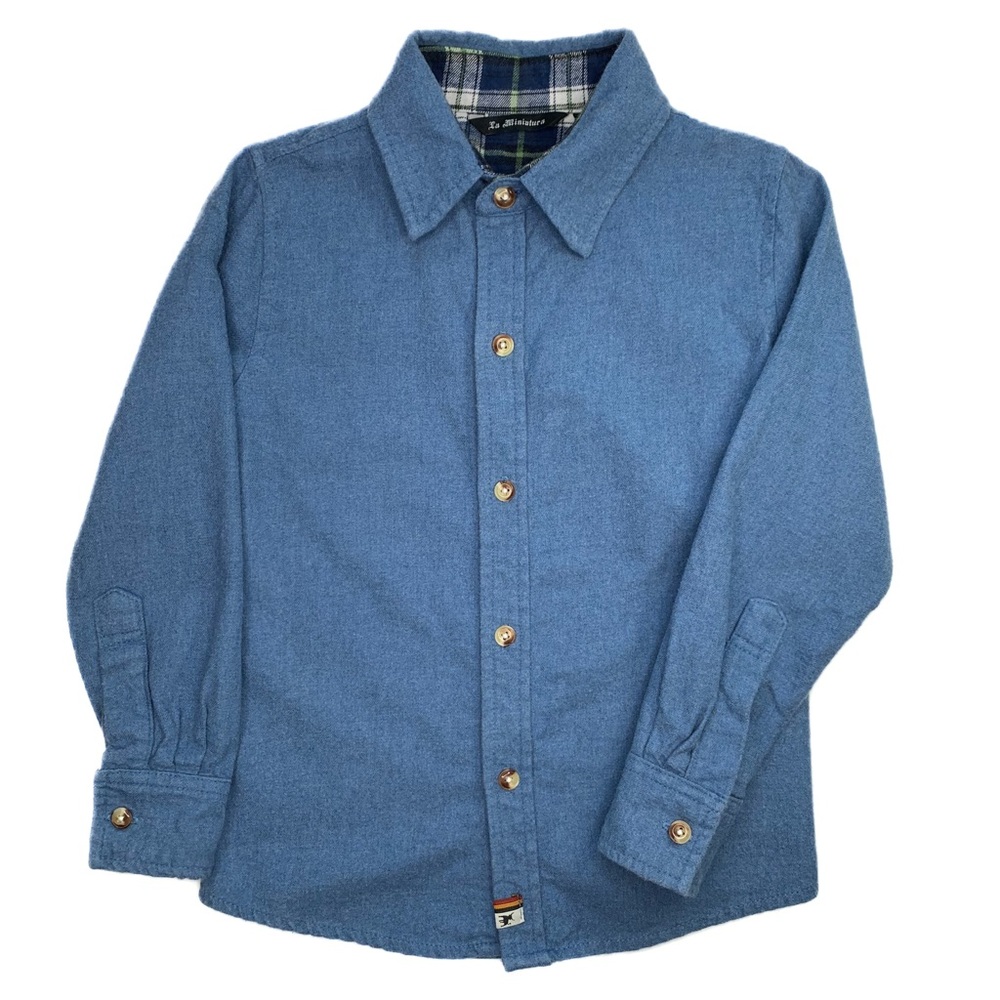 LA MINIATURA BOYS BUTTON UP SHIRT